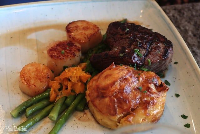 rand Floridian Cafe Steak and Scallops