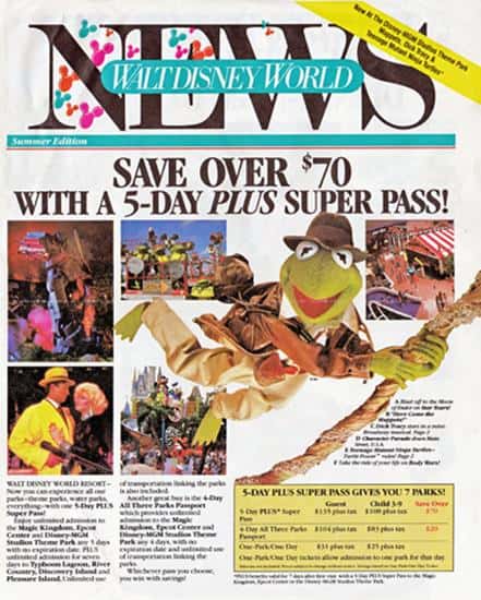 Walt Disney World News 1992