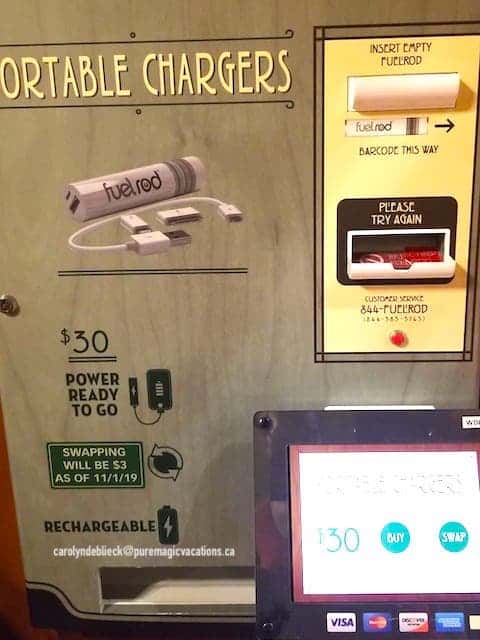 The Fuel Rod Station at Disney Springs