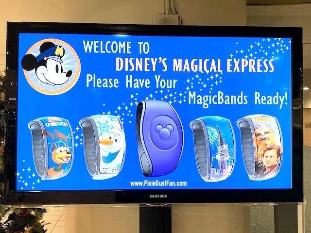 Magical Express Arrival Counter