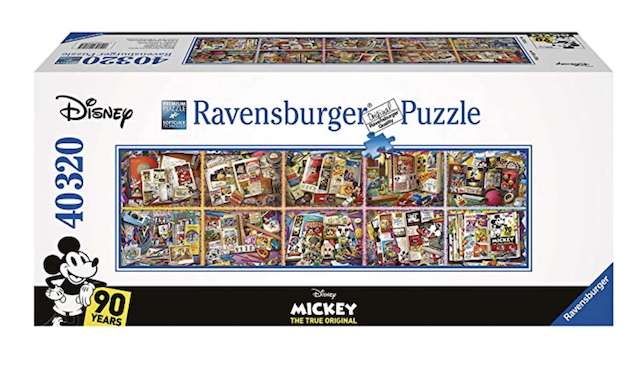 Ravensburger Mickey Through The Years 40,320 Piece Jigsaw Puzzle