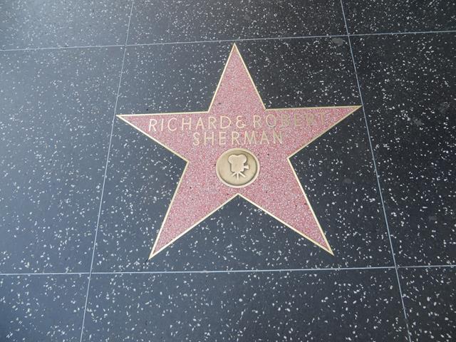 Richard and Robert Sherman Hollywood Boulevard Star