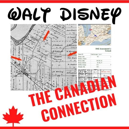 Walt Disney Canadian Connection